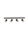 Luces Exclusivas CAYES Reflektor Sufitowy czarny 4xGU10 max 10W LE42615