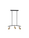 Luces Exclusivas CAYES Wisząca Nowoczesna czarny 3xGU10 max 10W LE42617