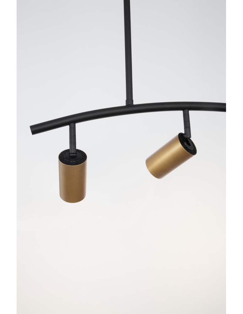 Luces Exclusivas CAYES Wisząca Nowoczesna czarny 3xGU10 max 10W LE42617
