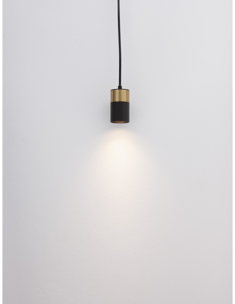Luces Exclusivas CAYES Wisząca Nowoczesna czarny 1xGU10 max 10W LE42620