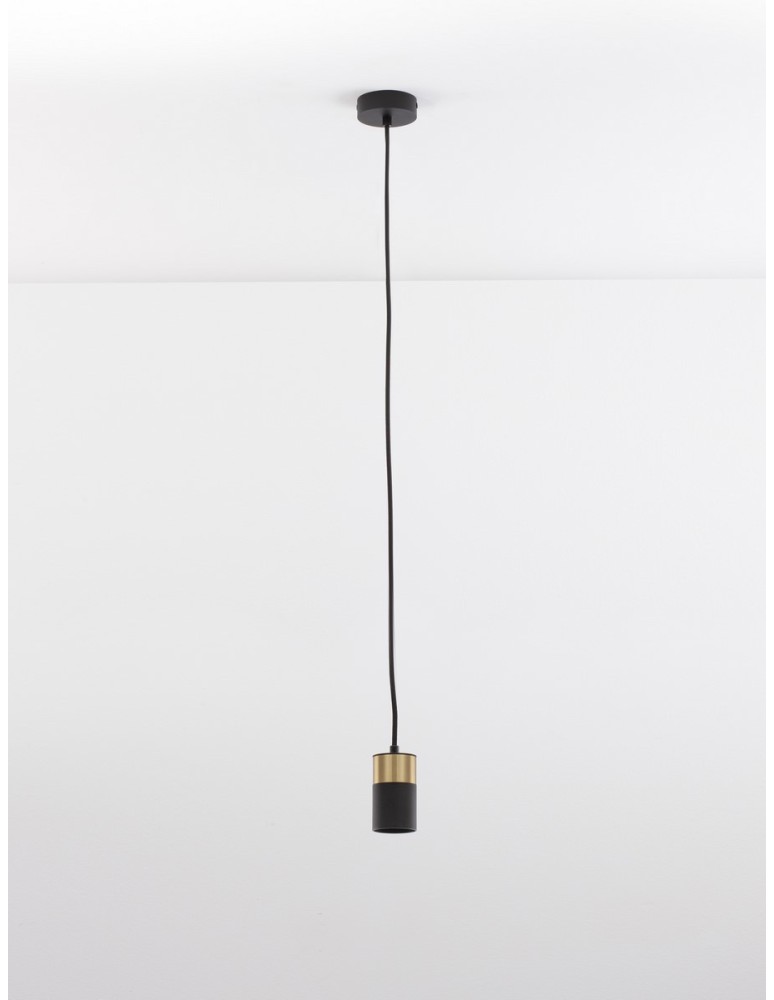 Luces Exclusivas CAYES Wisząca Nowoczesna czarny 1xGU10 max 10W LE42620