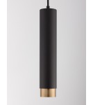 Lampy wiszące - Luces Exclusivas CAYES Wisząca Nowoczesna czarny 1xGU10 max 10W LE42621 - produkt 2