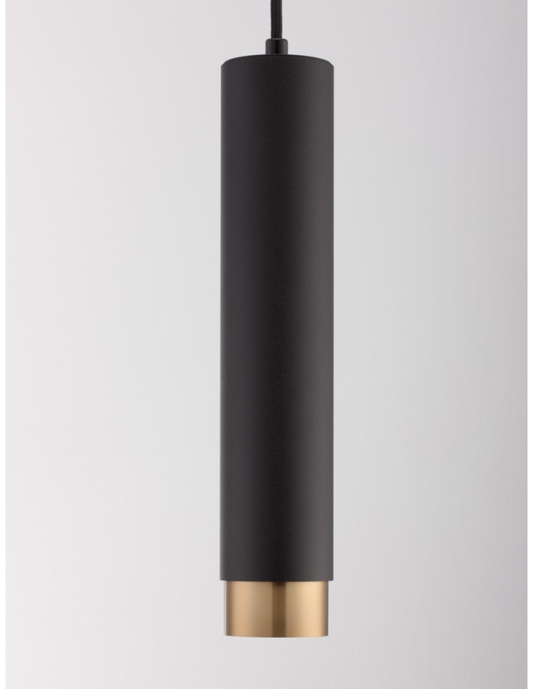 Luces Exclusivas CAYES Wisząca Nowoczesna czarny 1xGU10 max 10W LE42621