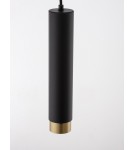Lampy wiszące - Luces Exclusivas CAYES Wisząca Nowoczesna czarny 1xGU10 max 10W LE42621 - produkt 5