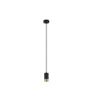 Lampy wiszące - Luces Exclusivas CAYES Wisząca Nowoczesna czarny 1xGU10 max 10W LE42622 - produkt 1