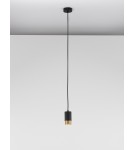Lampy wiszące - Luces Exclusivas CAYES Wisząca Nowoczesna czarny 1xGU10 max 10W LE42622 - produkt 2