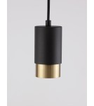 Lampy wiszące - Luces Exclusivas CAYES Wisząca Nowoczesna czarny 1xGU10 max 10W LE42622 - produkt 5