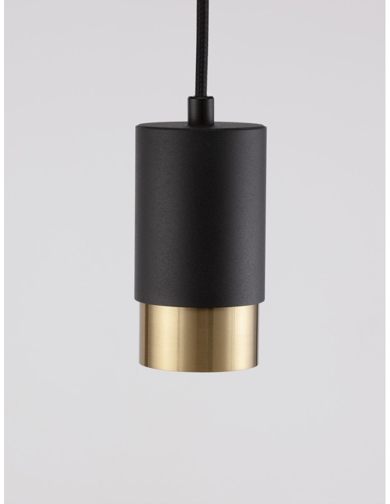 Luces Exclusivas CAYES Wisząca Nowoczesna czarny 1xGU10 max 10W LE42622