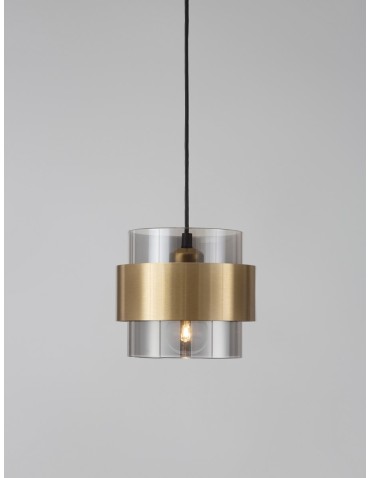 Luces Exclusivas VIEJA Wisząca Nowoczesna złoty i odcienie złota 1xΕ27 max 12W LE42623 - produkt 2