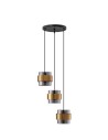 Luces Exclusivas VIEJA Wisząca Nowoczesna złoty i odcienie złota 3xΕ27 max 12W LE42624