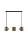 Luces Exclusivas VIEJA Wisząca Nowoczesna złoty i odcienie złota 3xΕ27 max 12W LE42625