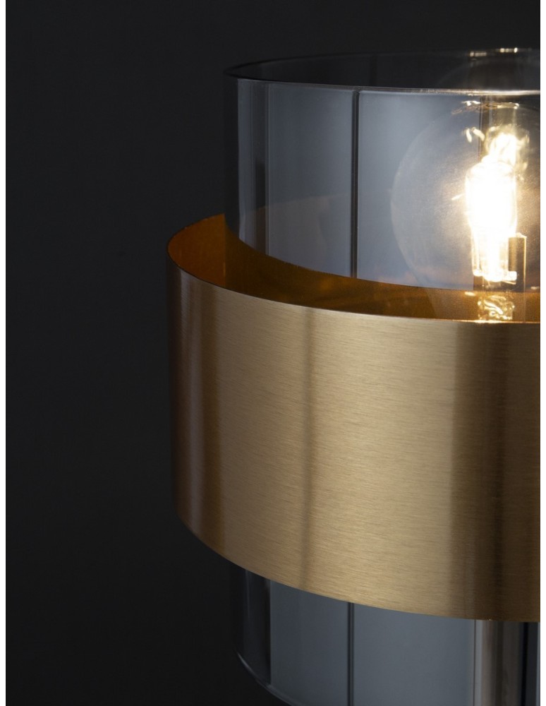 Luces Exclusivas VIEJA Stołowa złoty i odcienie złota 1xΕ27 max 12W LE42626