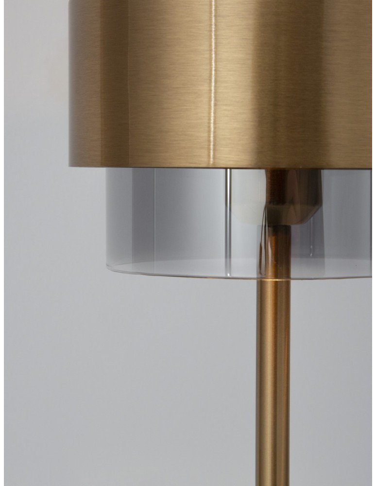 Luces Exclusivas VIEJA Stołowa złoty i odcienie złota 1xΕ27 max 12W LE42626