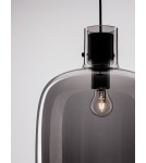 Lampy wiszące - Luces Exclusivas PADRE Wisząca Nowoczesna czarny 1xΕ27 max 12W LE42628 - produkt 4