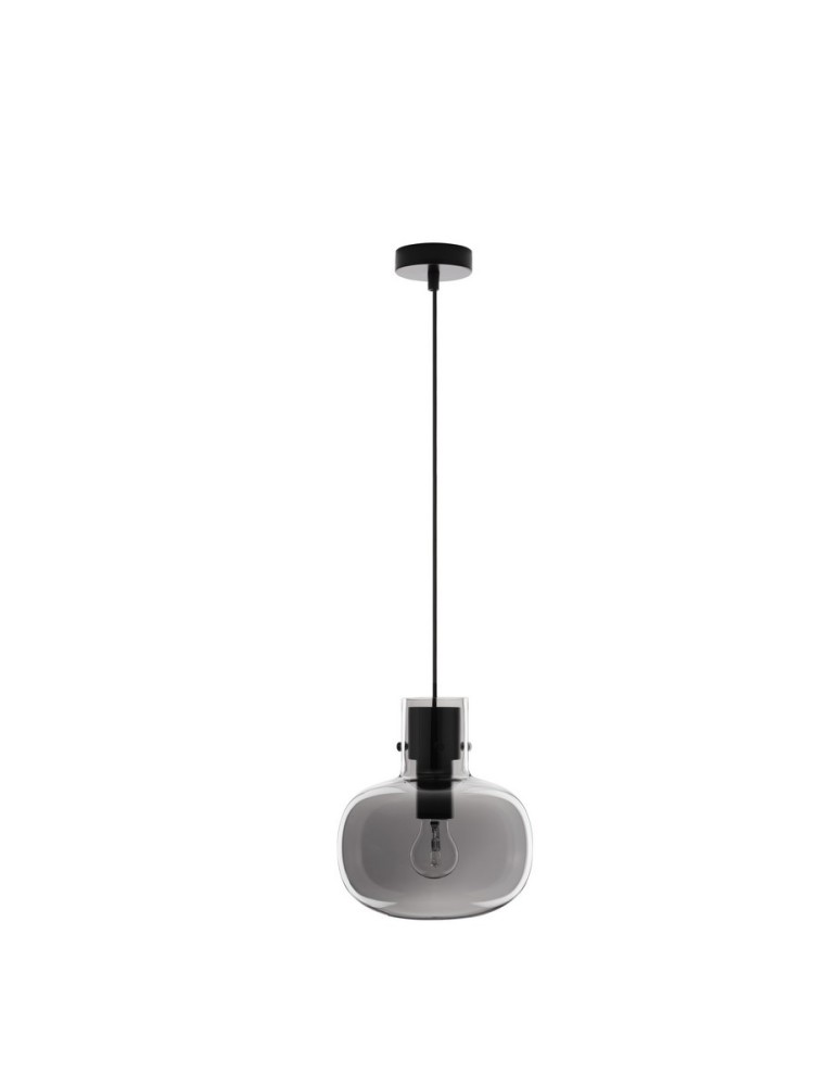 Luces Exclusivas PADRE Wisząca Nowoczesna czarny 1xΕ27 max 12W LE42629