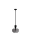 Luces Exclusivas PADRE Wisząca Nowoczesna czarny 1xΕ27 max 12W LE42629