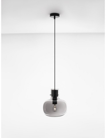 Luces Exclusivas PADRE Wisząca Nowoczesna czarny 1xΕ27 max 12W LE42629 - produkt 2