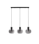 Lampy wiszące - Luces Exclusivas PADRE Wisząca Nowoczesna czarny 3xΕ27 max 12W LE42630 - product 1