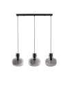Luces Exclusivas PADRE Wisząca Nowoczesna czarny 3xΕ27 max 12W LE42630