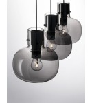 Lampy wiszące - Luces Exclusivas PADRE Wisząca Nowoczesna czarny 3xΕ27 max 12W LE42630 - product 5