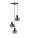 Luces Exclusivas PADRE Wisząca Nowoczesna czarny 3xΕ27 max 12W LE42631