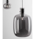 Lampy wiszące - Luces Exclusivas PADRE Wisząca Nowoczesna czarny 4xΕ27 max 12W LE42632 - produkt 4