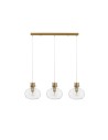 Luces Exclusivas PADRE Wisząca Nowoczesna złoty i odcienie złota 3xΕ27 max 12W LE42635