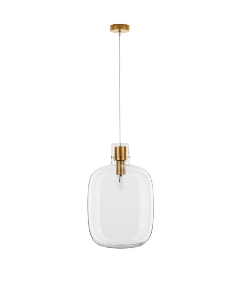 Lampy wiszące - Luces Exclusivas PADRE Wisząca Nowoczesna złoty i odcienie złota 1xΕ27 max 12W LE42636 - produkt kolory-swiatla.pl 1