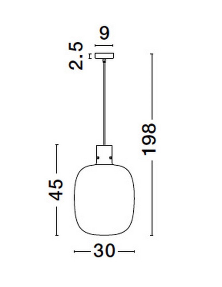 Lampy wiszące - Luces Exclusivas PADRE Wisząca Nowoczesna złoty i odcienie złota 1xΕ27 max 12W LE42636 - produkt kolory-swiatla.pl 6