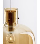 Lampy wiszące - Luces Exclusivas PADRE Wisząca Nowoczesna złoty i odcienie złota 1xΕ27 max 12W LE42637 - produkt 5