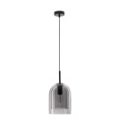 Lampy wiszące - Luces Exclusivas BONAO Wisząca Nowoczesna czarny 1xΕ27 max 12W LE42639 - produkt 1