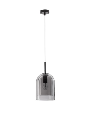 Luces Exclusivas BONAO Wisząca Nowoczesna czarny 1xΕ27 max 12W LE42639