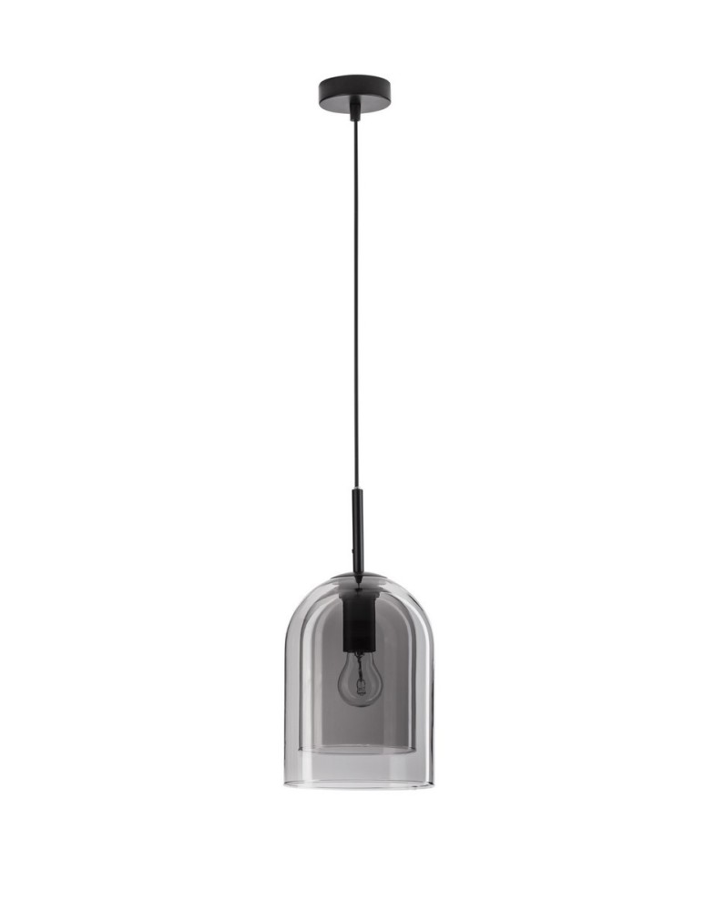 Luces Exclusivas BONAO Wisząca Nowoczesna czarny 1xΕ27 max 12W LE42639