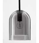 Lampy wiszące - Luces Exclusivas BONAO Wisząca Nowoczesna czarny 1xΕ27 max 12W LE42639 - produkt 4