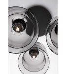 Lampy wiszące - Luces Exclusivas BONAO Wisząca Nowoczesna czarny 3xΕ27 max 12W LE42640 - produkt 4
