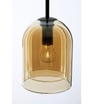 Lampy wiszące - Luces Exclusivas BONAO Wisząca Nowoczesna czarny 1xΕ27 max 12W LE42642 - produkt 4