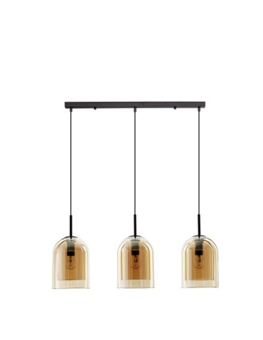 Luces Exclusivas BONAO Wisząca Nowoczesna czarny 3xΕ27 max 12W LE42644