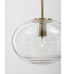 Lampy wiszące - Luces Exclusivas HAINA Wisząca Nowoczesna złoty i odcienie złota 1xΕ27 max 12W LE42645 - produkt 5