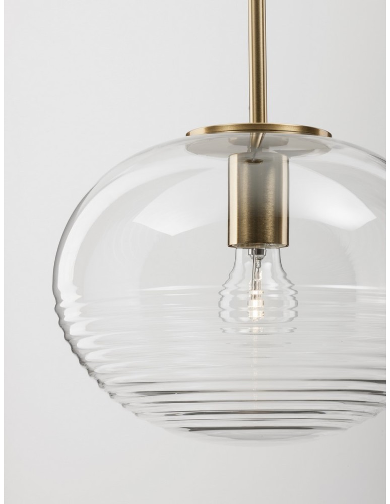 Luces Exclusivas HAINA Wisząca Nowoczesna złoty i odcienie złota 1xΕ27 max 12W LE42645