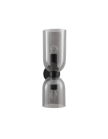 Luces Exclusivas REPOS Ścienna Nowoczesna czarny 2xE14 max 5W LE42647