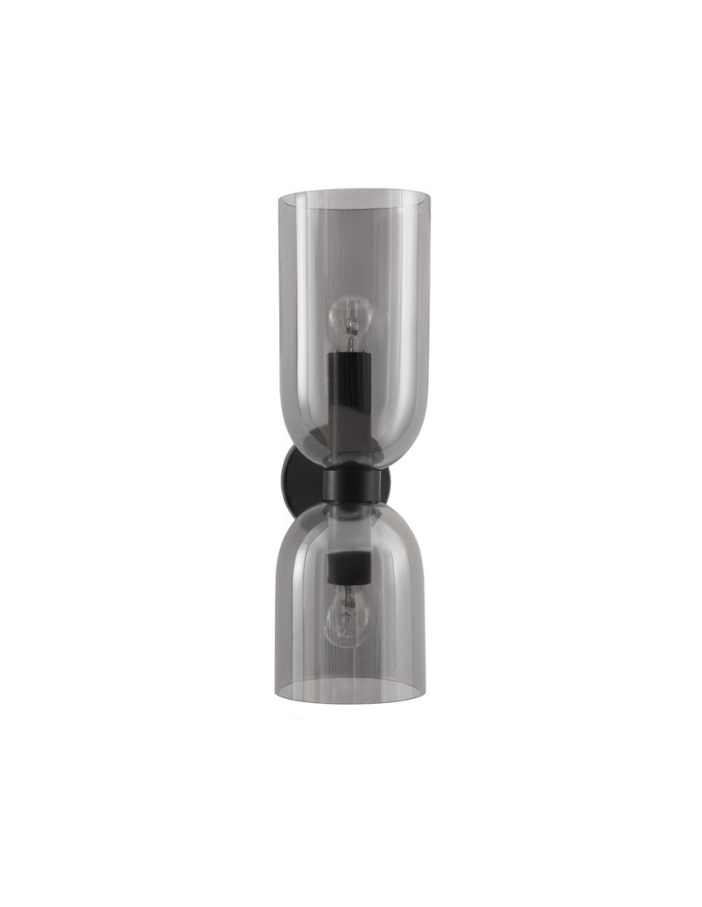 Kinkiety - Luces Exclusivas REPOS Ścienna Nowoczesna czarny 2xE14 max 5W LE42647 - produkt kolory-swiatla.pl 1
