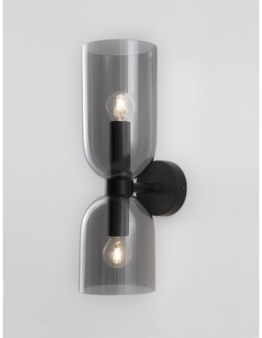 Luces Exclusivas REPOS Ścienna Nowoczesna czarny 2xE14 max 5W LE42647 - produkt 2