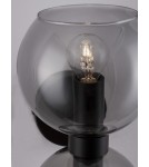 Kinkiety - Luces Exclusivas REPOS Ścienna Nowoczesna czarny 2xE14 max 5W LE42648 - product 2