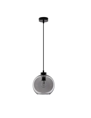 Luces Exclusivas REPOS Wisząca Nowoczesna czarny 1xΕ27 max 12W LE42649
