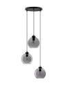 Luces Exclusivas REPOS Wisząca Nowoczesna czarny 3xΕ27 max 12W LE42650