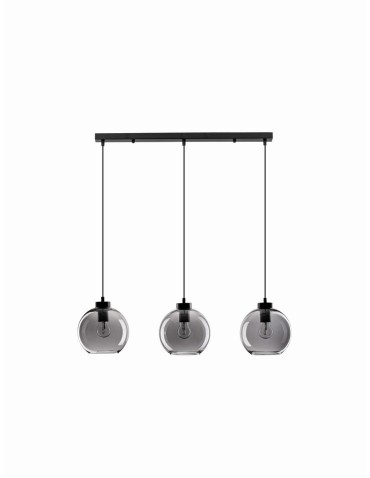 Luces Exclusivas REPOS Wisząca Nowoczesna czarny 3xΕ27 max 12W LE42651