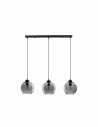 Luces Exclusivas REPOS Wisząca Nowoczesna czarny 3xΕ27 max 12W LE42651