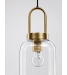 Lampy wiszące - Luces Exclusivas BANES Wisząca Nowoczesna złoty i odcienie złota 1xΕ27 max 12W LE42652 - produkt 4
