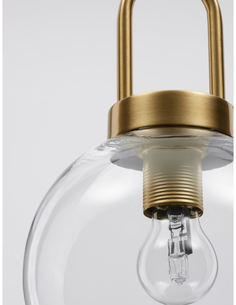 Luces Exclusivas BANES Wisząca Nowoczesna złoty i odcienie złota 1xΕ27 max 12W LE42653