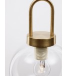 Lampy wiszące - Luces Exclusivas BANES Wisząca Nowoczesna złoty i odcienie złota 1xΕ27 max 12W LE42653 - product 5